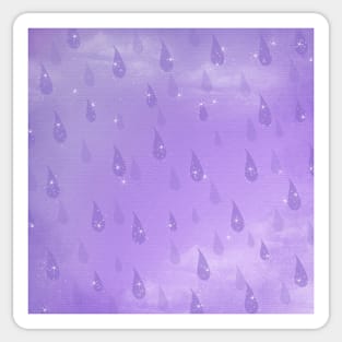 Sparkling Lilac Rain Sticker